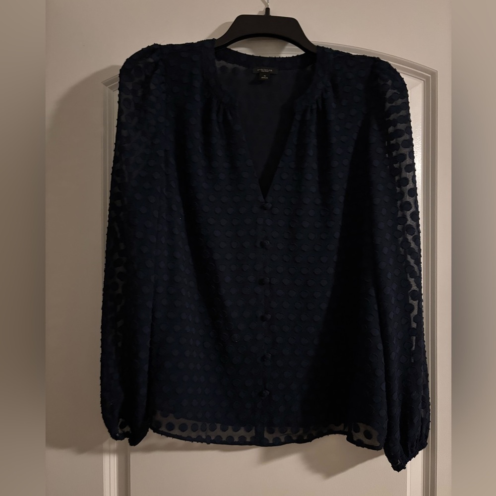 Ann Taylor Factory textured blouse